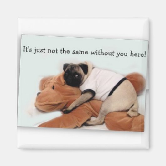 パグ磁石 マグネット (正面)