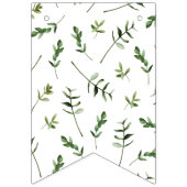 パグ緑の赤ちゃんシャワー子犬のバンティングバナー バンティングフラッグ (第1の旗)