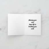 パグ考える・オブ・ユー・カード カード (内部)