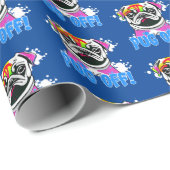 パグ落とせ！パググラフティスプレー絵を描プグ ラッピングペーパー (ロールコーナー)