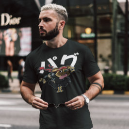 パグ間抜けドッグサムライ Tシャツ