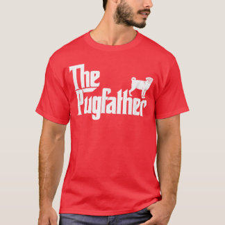 パグ飼い主のための面白いパグファーザー パグ お父さん パグ好き r tシャツ
