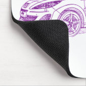 パグ408 2011 マウスパッド (コーナー)