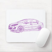 パグ408 2011 マウスパッド (マウス)