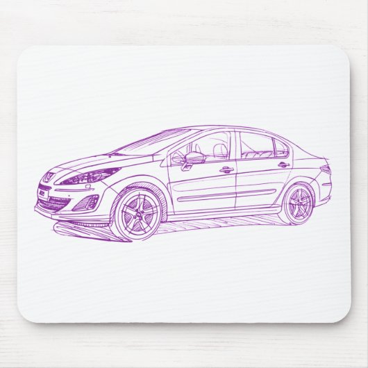 パグ408 2011 マウスパッド (正面)