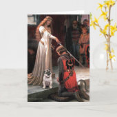 パグ5 （子鹿） – ザアカデイ カード (黄色い花)