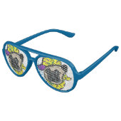 パグ アビエーターサングラス (アングル)