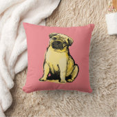 パグ クッション (ブランケット)