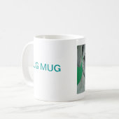 パグ コーヒーマグカップ (正面左)