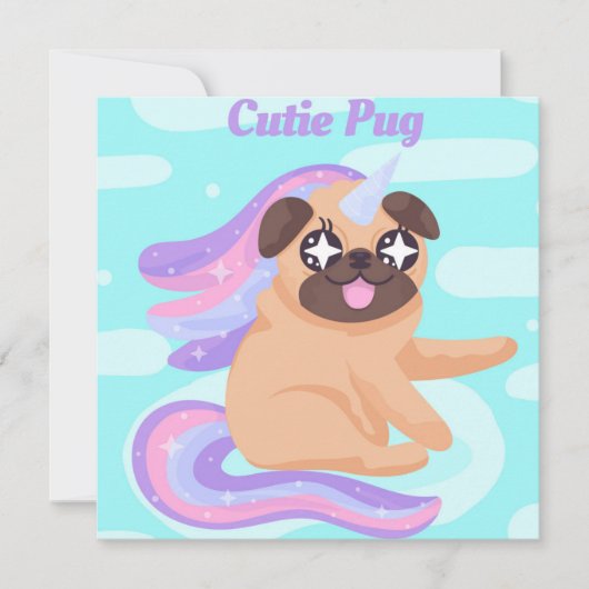 パグ シーズンカード (正面)