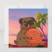 パグ シーズンカード (正面)