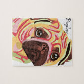 パグ ジグソーパズル (横)