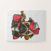 パグ ジグソーパズル (横)