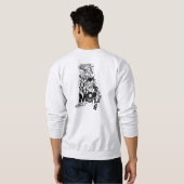 パグ スウェットシャツ (裏面フル)