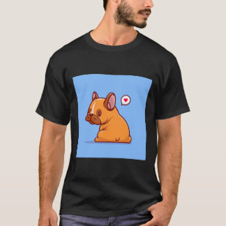 パグ スクープ Tシャツ