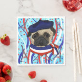 パグ スタンダードランチョンナプキン (インサイチュ)