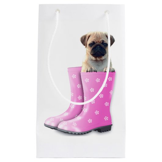 パグ スモールペーパーバッグ (正面)