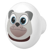 パグ セラミックノブ (右)