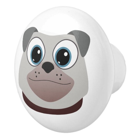 パグ セラミックノブ (右)