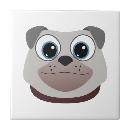 パグ タイル (正面)