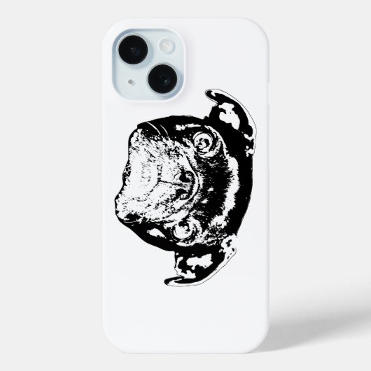 パグ テック シェル Case-Mate iPhoneケース (裏面)