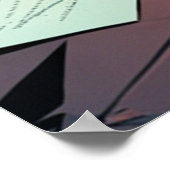 パグ・ドッグ紳士のヴィンテージ ポスター (角)