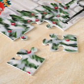 パグ・ドッグ・クリスマス ジグソーパズル (側面)