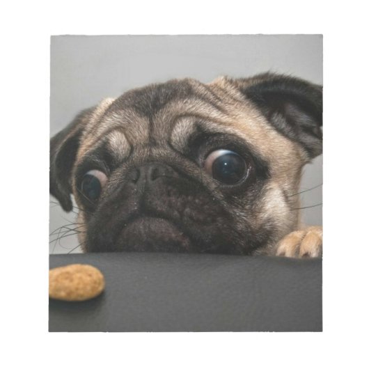 パグ ノートパッド (正面)