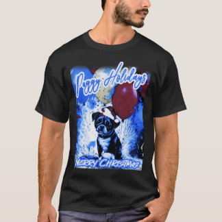 パグ ハッピー ホリデー 86 メリー クリスマス パギー ホリダ Tシャツ