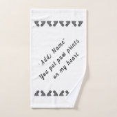 パグ ハンドタオル (ハンドタオル)