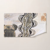 パグ バスタオルセット (ハンドタオル)