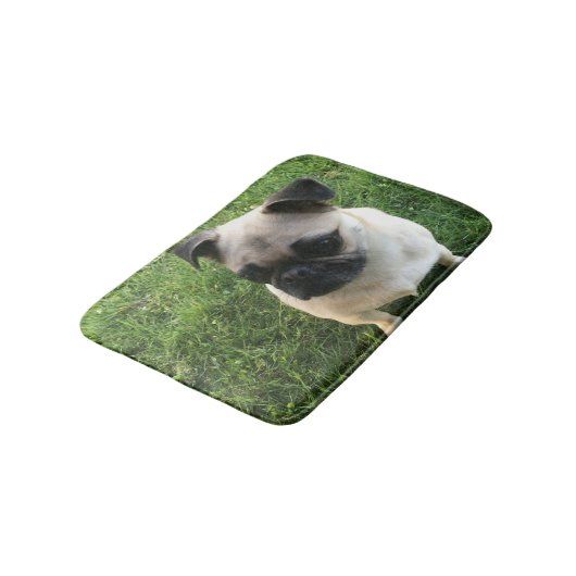 パグ バスマット (アングル)