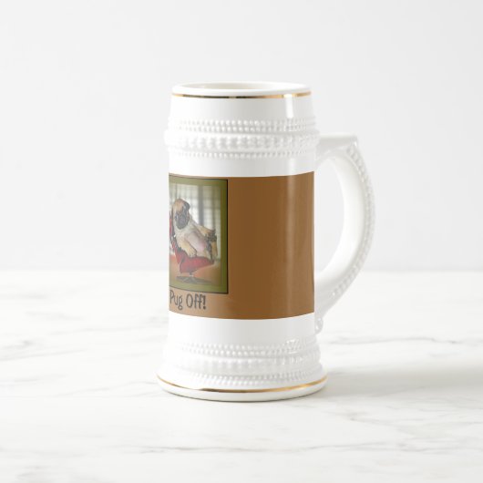 パグ! ビールジョッキ (正面右)