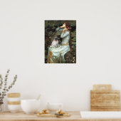 パグ（フェイムアップ） - Ophelia ポスター (キッチン)