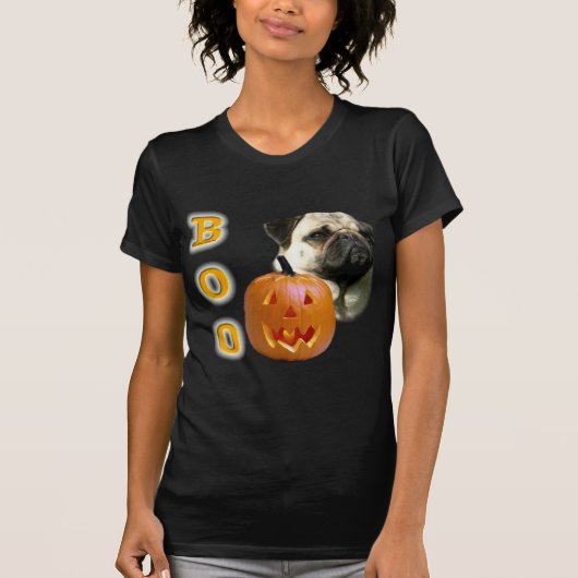 パグ・ブー Tシャツ (正面)