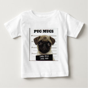 パグ ベビーTシャツ