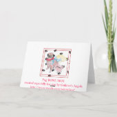 パグ ボーン モット カード (裏面)