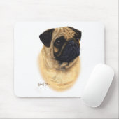 パグ マウスパッド (マウス)