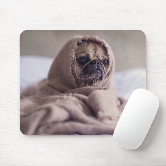 パグ マウスパッド (マウス)