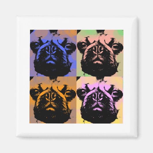 パグ マグネット (正面)