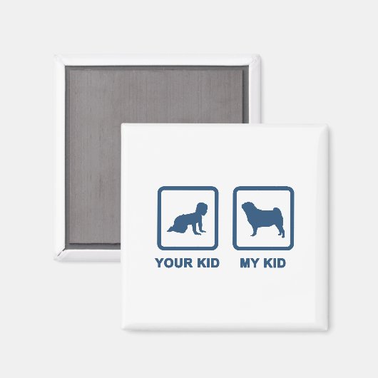 パグ マグネット (正面/裏面)