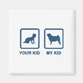 パグ マグネット (正面)