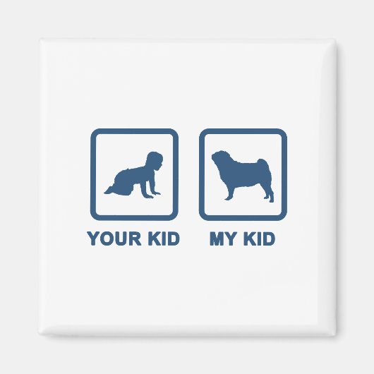 パグ マグネット (正面)