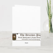 パグ・マザー・デイ・カード カード (裏面)