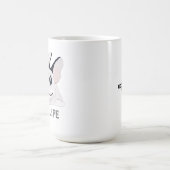 パグ ライフ コーヒーマグカップ (中央)