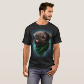 パグ ライフ プレミアム スコップ 337 Tシャツ (正面フル)