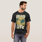 パグ ライフ Tシャツ (正面フル)