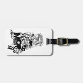 パグ ラゲッジタグ (正面横)