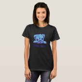 パグ 少年 犬の顔 パグ Tシャツ (正面フル)