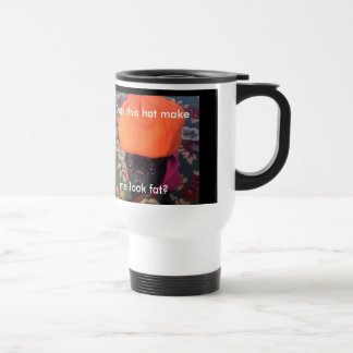 パグ"私が脂肪質に見るPugzか。"タンブラー トラベルマグ